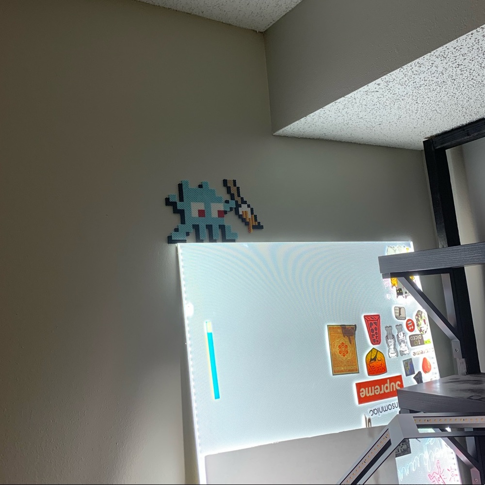 DIY Space Invader Perler